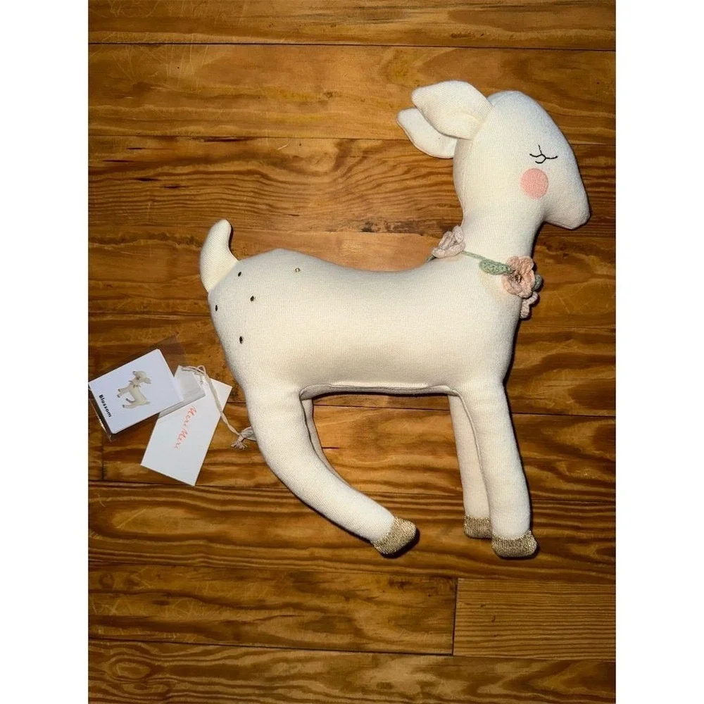 Meri Meri Blossom Deer Stuffed Animal Plush Toy Medium Christmas imaginative‎